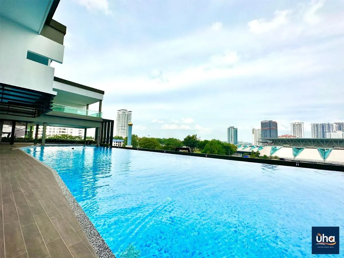 公寓 Twin Tower Residence By Uha 新山