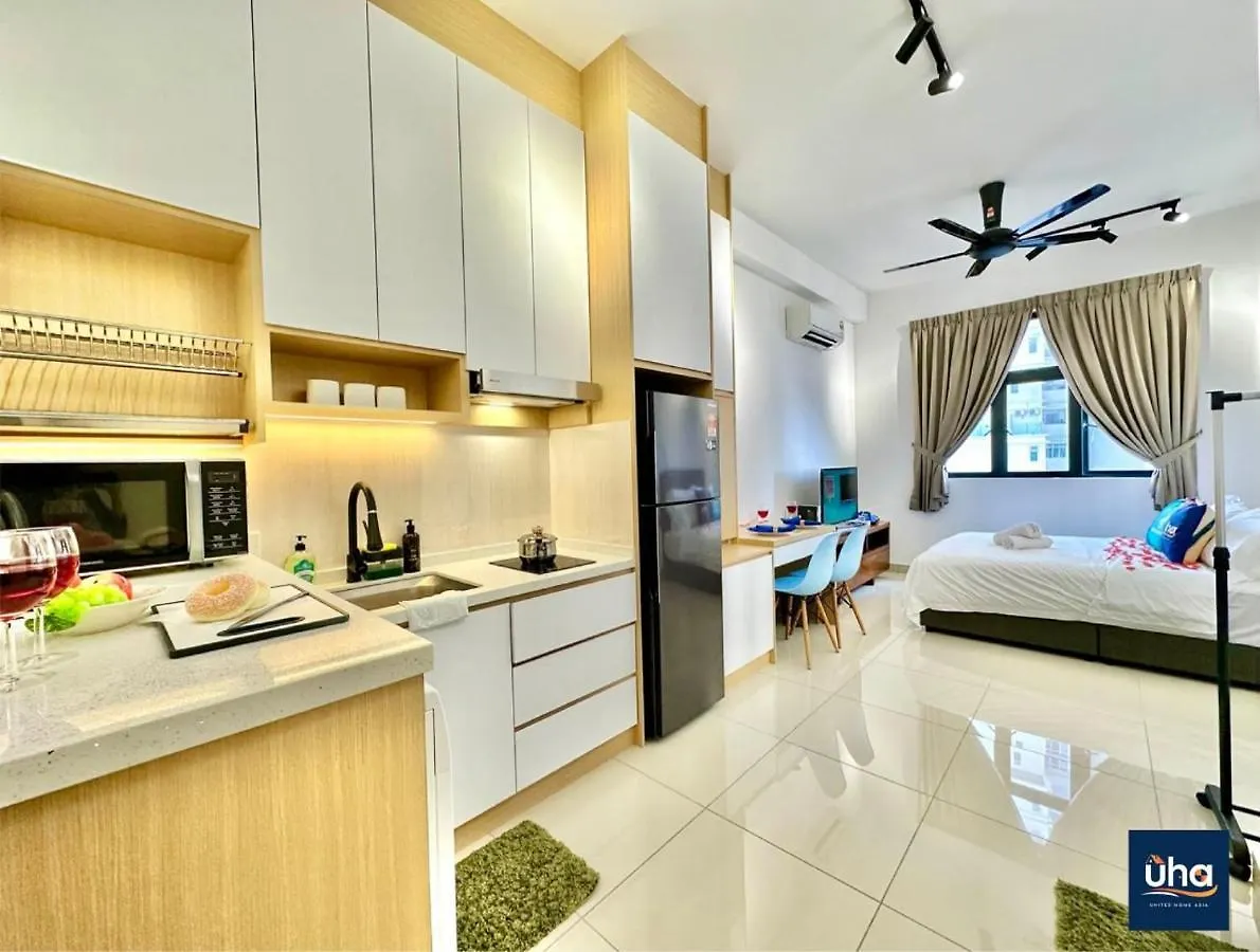 公寓 Twin Tower Residence By Uha 新山